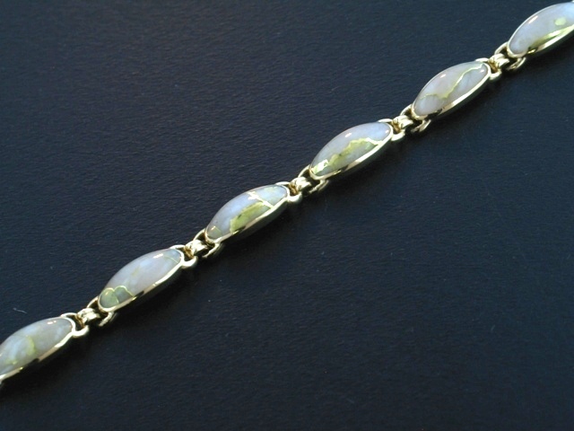 14KY Glacier Gold Bracelet
