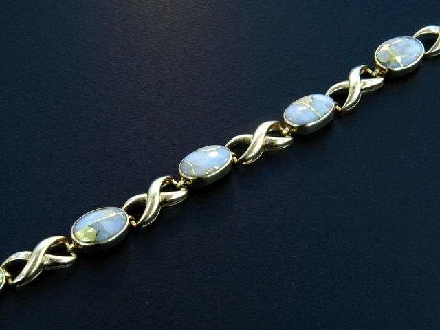 14KY Glacier Gold Bracelet