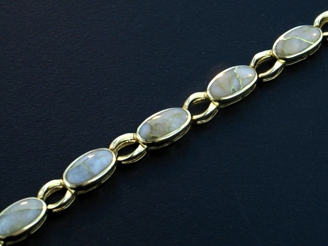 14KY Glacier Gold Bracelet