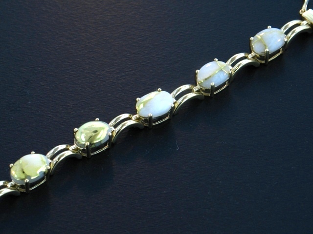 14KY Glacier Gold Bracelet