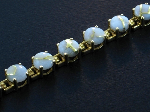 14KY Glacier Gold Bracelet