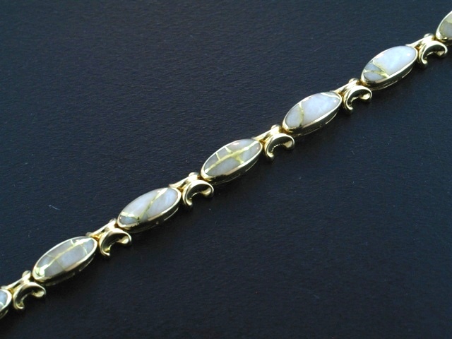 14KY Glacier Gold Bracelet