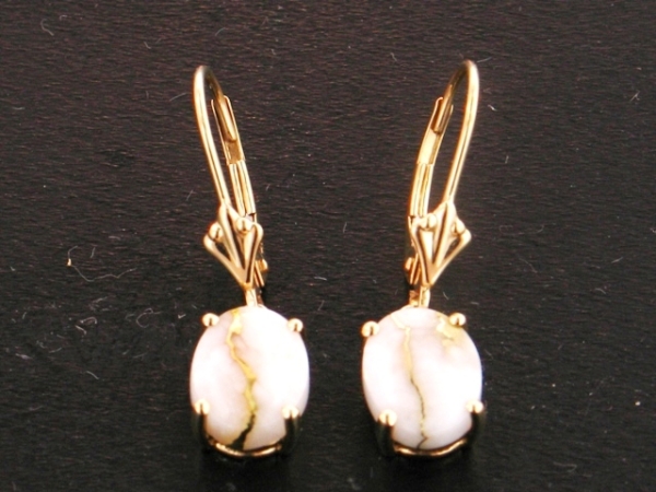14KY Glacier Gold Earrings