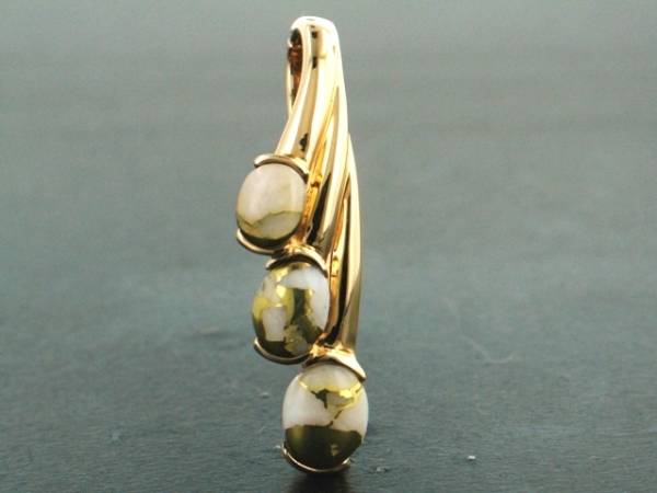 Ladies Jewelry 14KY Glacier Gold Pendant 14KY Glacier Gold Pendant