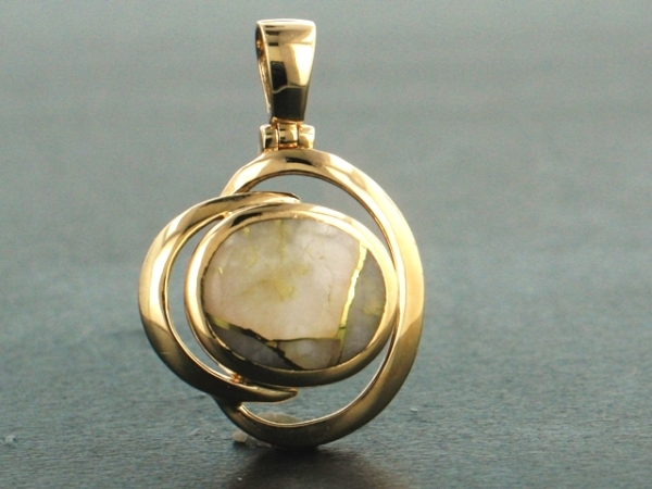 Ladies Jewelry 14KY Glacier Gold Pendant 14KY Glacier Gold Pendant