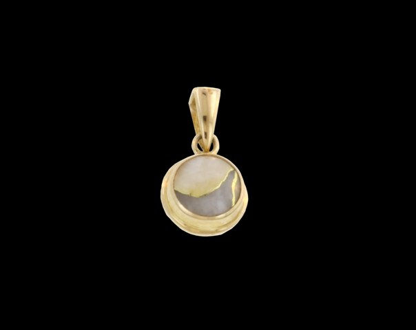 Ladies Jewelry 14KY Glacier Gold Pendant 14KY Glacier Gold Pendant