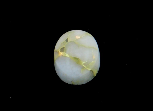 10X8 Oval Glacier Gold