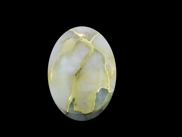 18X13 Oval Glacier Gold
