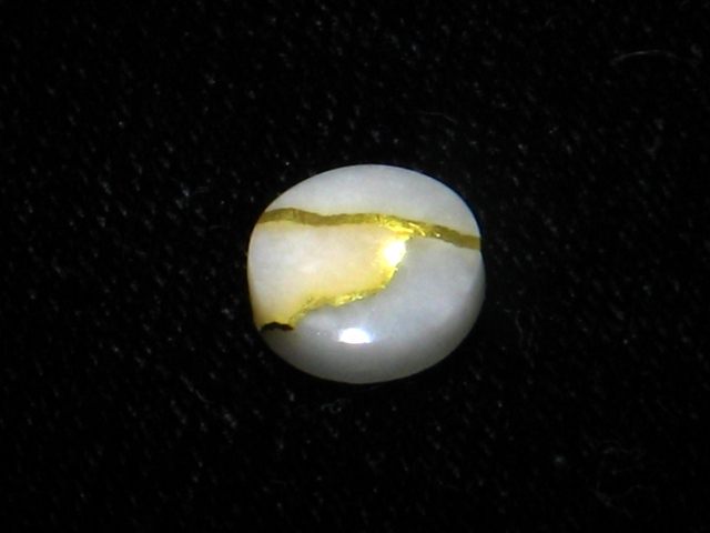 6MM Round Glacier Gold