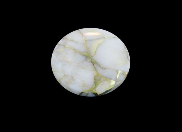 21MM Round Glacier Gold