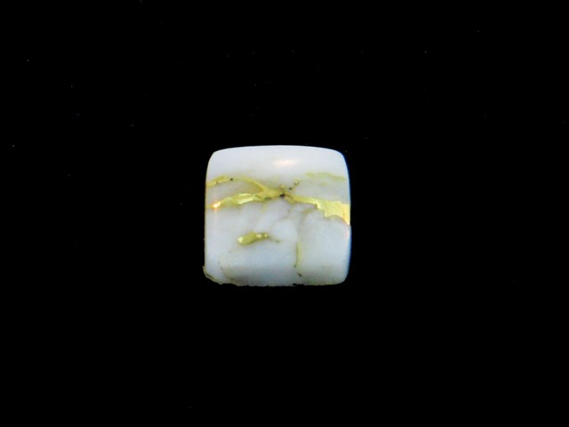 8MM Square Glacier Gold
